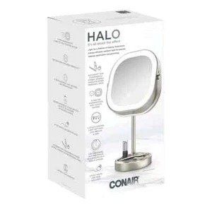 Conair LED doppelseitiger 1x/10x Kosmetikspiegel - LED beleuchteter Tischspiegel Neu - Bild 1 von 4
