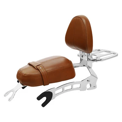 Desert Tan Passenger Seat Backrest Sissy Bar Fit For Indian Scout Sixty 2015-24 - Image 1 of 4