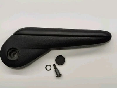 🌟 11-16 Chrysler TOWN COUNTRY DRIVER Apoyabrazos Cuero Negro Vinilo OEM Foto 1 de 4