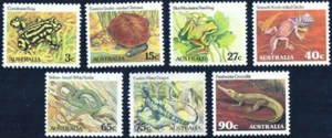 Australia Animals Definitive's 1982 conjunto de 7 como nuevo nunca montado, altos valores - Imagen 1 de 1