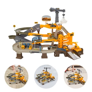 Modern Eisenbahnschiene Spielzeugauto Schienen-Spielset für Kinder ab 3 Jahren - Bild 1 von 15