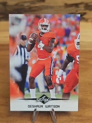 2017 Leaf DeShaun Watson Rookie Clemson Tigers #3 Q622 - Image 1 of 2