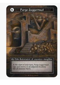 Purge Juggernaut (FOIL) Elite Beta Sorcery - Bild 1 von 1