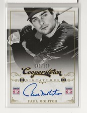 2012 Panini Cooperstown Paul Molitor AUTOGRAPH / 100 Milwaukee Brewers SP