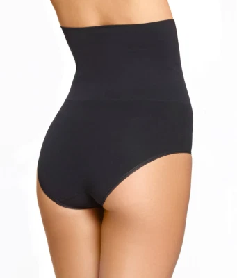 Calzoncillo moldeador cintura alta Yummie by Heather Thomson camafeo en formas YT5-051 negro Foto 1 de 2