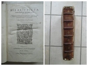 OEUVRES DE SAINT HILAIRE, 1572 + GREGOIRE DE NYSSE, 1573. In folio - Picture 1 of 17