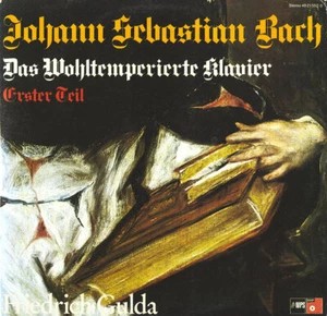 FRIEDRICH GULDA Piano BACH WTK Book 1 Well Tempered Piano BASF 4921552 3LP Gtfld - Picture 1 of 3