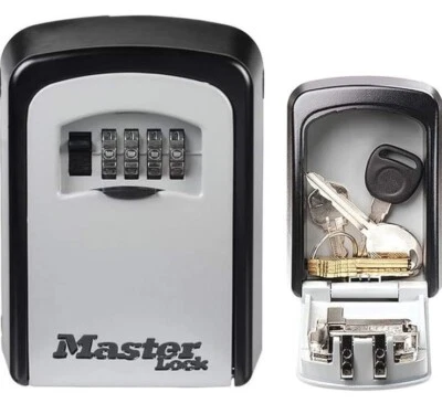 Master lock Key Safe Wall Mounted Storage Box Combination Lock A B&B BMLK5401 - Image 1 of 4