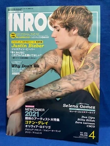 INROCK April 2021 Japan Magazin Justin Bieber Billie Eilish Dua Lipa AB6IX - Bild 1 von 12