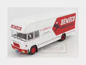 1:43 EDICOLA Berliet Gbk75 Truck Demeco 1967 White Red G111A002 - Foto 1 di 2