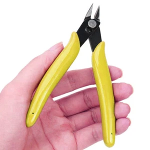 präzisions- Seitenschneider f. Kleinstarbeiten Kabel Filamentzange Schneidezange - Picture 1 of 7