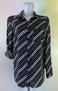 Nueva camisa a rayas Ex Primark para dama 6 8 10 12 14 16 18 - Imagen 1 de 7