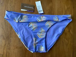 Patagonia Bikini Bottoms Women's Large NWT Sunamee Palms Of My Heart 72157 Swim - Picture 1 of 12