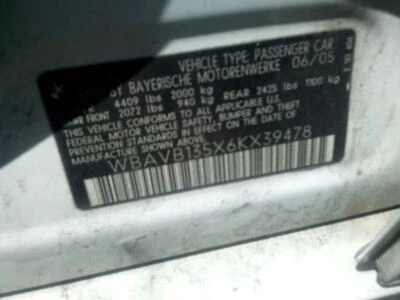 Luz de estacionamiento/esquina de pasajero sedán antiniebla para BMW 323i 1468817 06-08 Foto 1 de 4