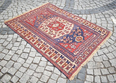 Alfombra Tribal Soumac 50"" x 72"" Alfombra Tribal Turcomana Alfombra Decoración del Hogar de Alta Calidad Foto 1 de 4