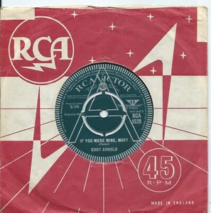 Eddy Arnold:If you were mine, Mary/Molly darling:UK RCA Victor - Picture 1 of 2