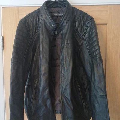 Rammstein Black Leather Jacket - Image 1 of 4