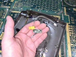 Sega Japan Saturn Greenish Top Cover LED Board & Cable 171-6875E ONLY-READ ALL - Picture 1 of 10
