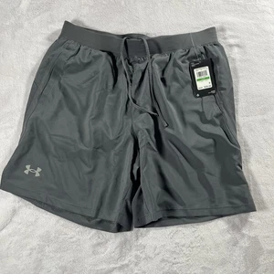 Under Armour UA Launch 7'' Shorts With Pockets Men's Size Large Gray NWT - Picture 1 of 8
