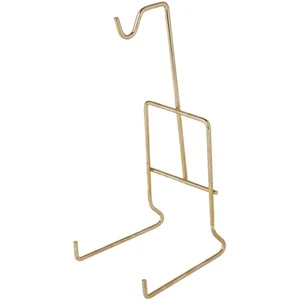 Soporte para taza y platillo Bard's brillante en tono dorado, 6,5" H x 2,5" W x 3,25" D - Imagen 1 de 5