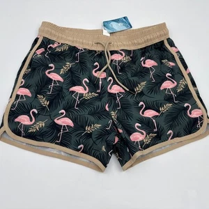 BRISIRA Mens Swim Trunks Swim Shorts Quick Dry 5 in Inseam Beach Shorts Green 30 - Picture 1 of 8