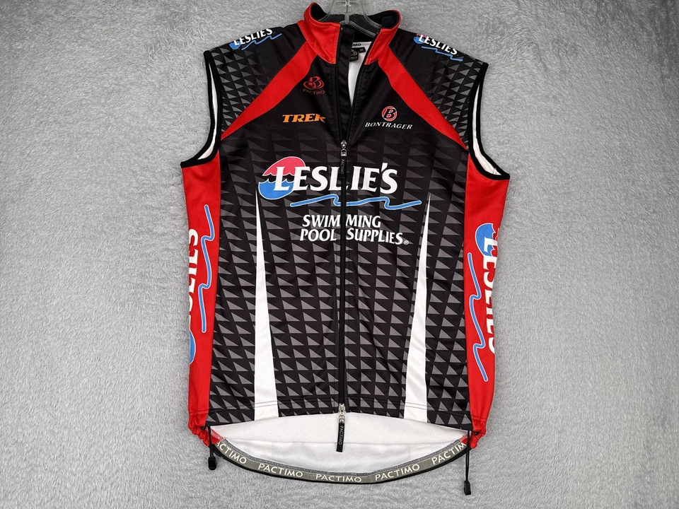 Chaleco de Ciclismo Pactimo Para Hombres 3XL Viento CÁLIDO Sin Mangas Cremallera Completa Leslies Piscina Foto 1 de 4