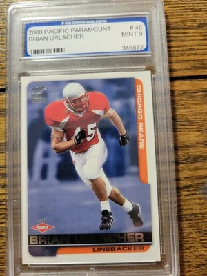 2000 Pacific Paramount - Rookie Brian Urlacher #45 - Image 1 of 2