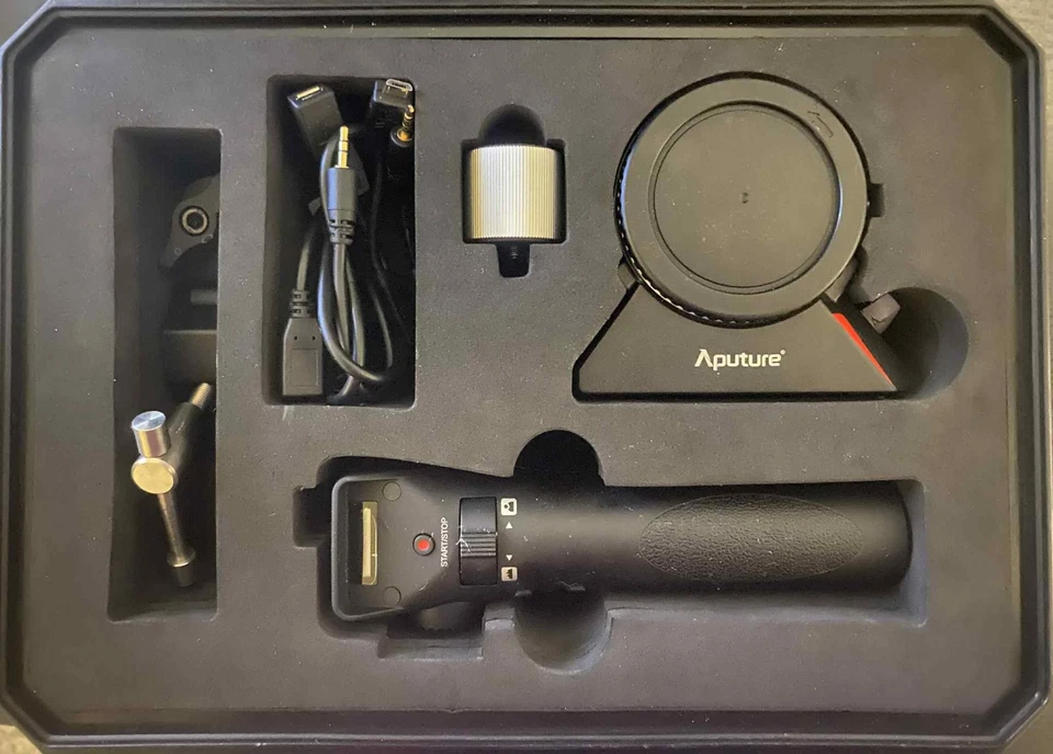 Aputure DEC EF 镜头转 Micro Four Thirds 无线远程适配器 带手柄 – 全新。  — 第 1/3 张图片