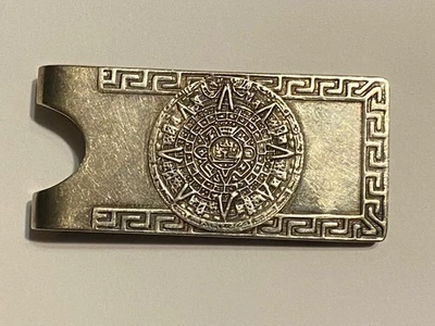 2 Inch SILVER MONEY CLIP…Back Reads: PLAT.MEX.SA..925 STERLING…MECHOENMEXICO.. - Image 1 of 3