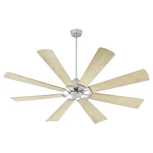 Satin Nickel 72"Patio Fan from the Mod Collection - Picture 1 of 2