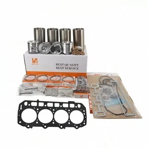 4TNE98 Overhaul Rebuild Kit With Full Gasket Kit For Yanmar Diesel engine *NEW - Picture 1 of 2