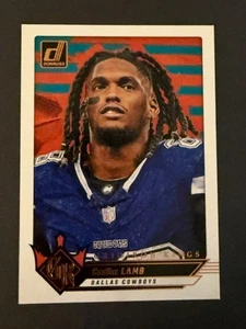 2024 Panini Donruss Gridiron Kings CeeDee Lamb Dallas Cowboys No. 6 - Bild 1 von 2