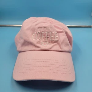 Gorra de Béisbol Rosa Ajustable Snapback Sombrero Pero Primer Café Bordado Logo - Imagen 1 de 11