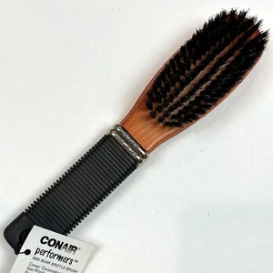 Cepillo de peinado multiusos Conair Performers 100 % cerdas de jabalí NUEVO - Imagen 1 de 5