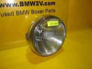 BMW R100R R80R 180mm H4 Scheinwerfer Lampe Chrom Moto Guzzi head lamp - Picture 1 of 1