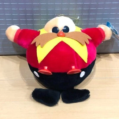 Muñeca de peluche Sonic Dr. Eggman 1995 SEGA Sonic the Hedgehog de colección rara de Japón Foto 1 de 3
