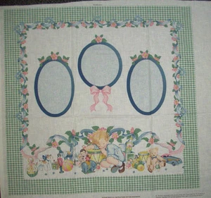 Daisy Kingdom Memory Lane Toy Treasure Picture Quilt novelty fabric panel  - Picture 1 of 2