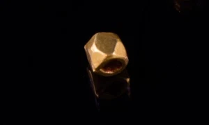 1 pcs. of HANDMADE 18K ANTIQUE STYLE SOLID SPACER GOLD BEAD INDIA - Picture 1 of 3