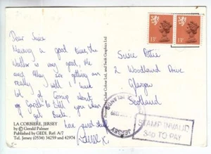 1989, Gran Bretaña: Jersey a Glasgow, Escocia, estampillas no válidas (7706) - Imagen 1 de 1
