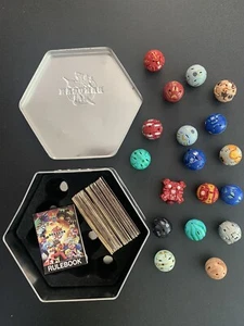 BAKUGAN BATTLE BRAWLERS Silver TIN (18) Brawlers 40 Metal Cards & Rule Book READ - Picture 1 of 11