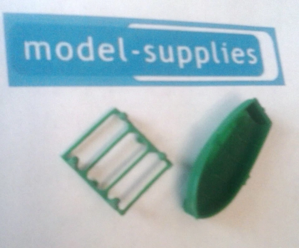 Matchbox reproduction 45B Ford Corsair green plastic boat and rack - Image 1 of 2