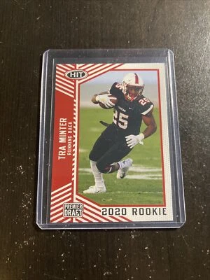 Tra Minter #14 HIT ROOKIE CARD NFL 2020 T17-297 - Image 1 of 2