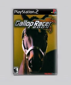 GALLOP RACER 2004 / PS2 - IMÁN NEVERA 2"x3" (playstation 2 retro - Imagen 1 de 3