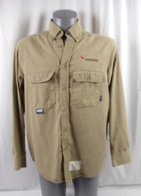 Camisa Spentex NGI Resistente al Fuego Lt Marrón L/S Clasificación ARC 9.3 ATPV PARA HOMBRES TALLA M Foto 1 de 4