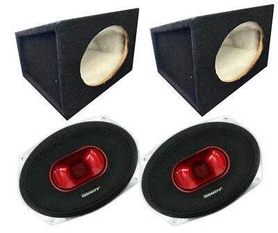 2x Gravity WZP69 Car Audio 6x9" 4-Ohm 800W Speaker w/ 6 x 9" Car  Speaker Box S1 - Image 1 of 4