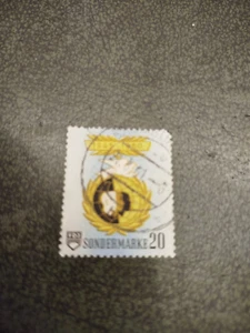 DDR " FDJ " Spendenmarke von 1960. Sauber gestempelt am 21.08.1961 - Bild 1 von 4
