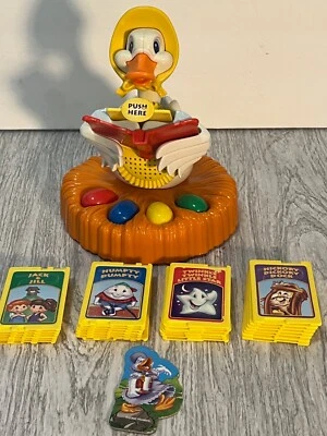 RARE MILTON BRADLEY HASBRO 2002 SING ALONG GAME w/MOTHER GOOSE and 26 Cards - Image 1 of 4