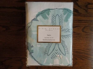 FIFTH AVENUE FINE LINENS NAPKINS SET OF 12 20"X20" NEW - Picture 1 of 2