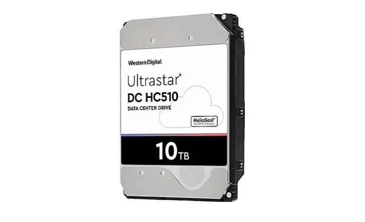 Western Digital DC HC510 10TB 3.5" 12Gb/s SAS Hard Drive - Image 1 of 1