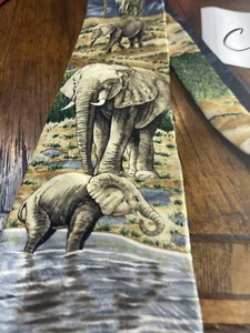 TRAJE DE VESTIR ELEFANTE ANIMAL DE ALTA GAMA CORBATA DE DISEÑADOR ENVÍO GRATUITO - Imagen 1 de 4